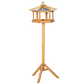 Wooden Freestanding Bird Feeding Table with Shelter – 40 × 113cm