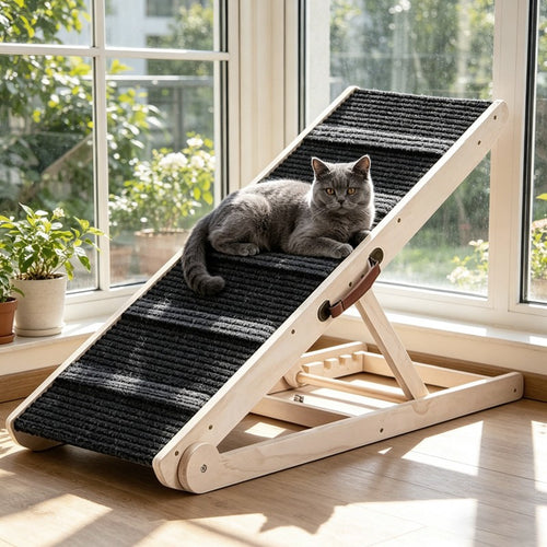 Adjustable Folding Pet Ramp with Carry Handle – Model: UKC402601