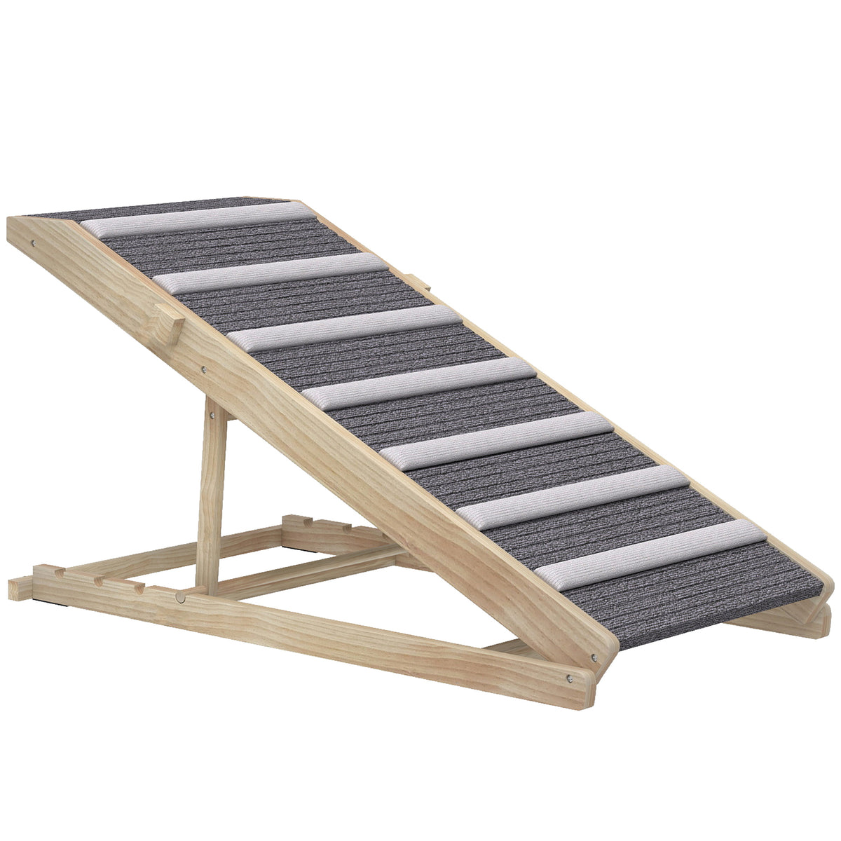Folding Pet Ramp with Four Height Settings – 35/43/47/50cm