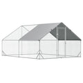 Walk-In Galvanised Chicken Run with Water-Resistant Cover – 3 × 4 × 2m