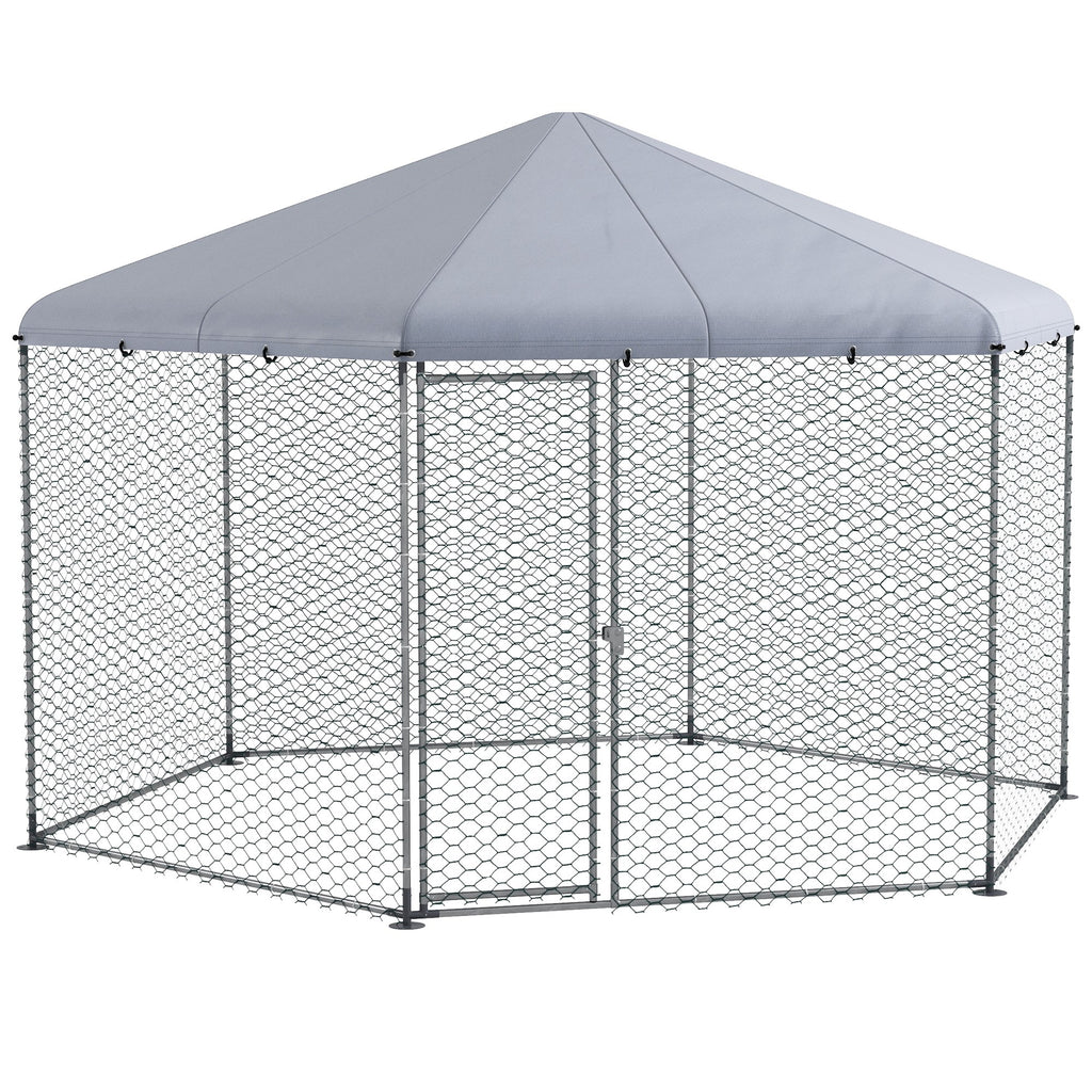 Chicken Coop with Outdoor Run – 4 × 3.5 × 2.6m