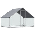 Walk-In Galvanised Chicken Run with Cover – 3 × 2 × 2m