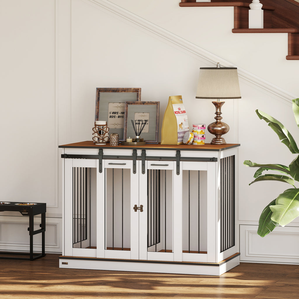 Dog Crate Furniture for Large Dogs or Two Small Dogs