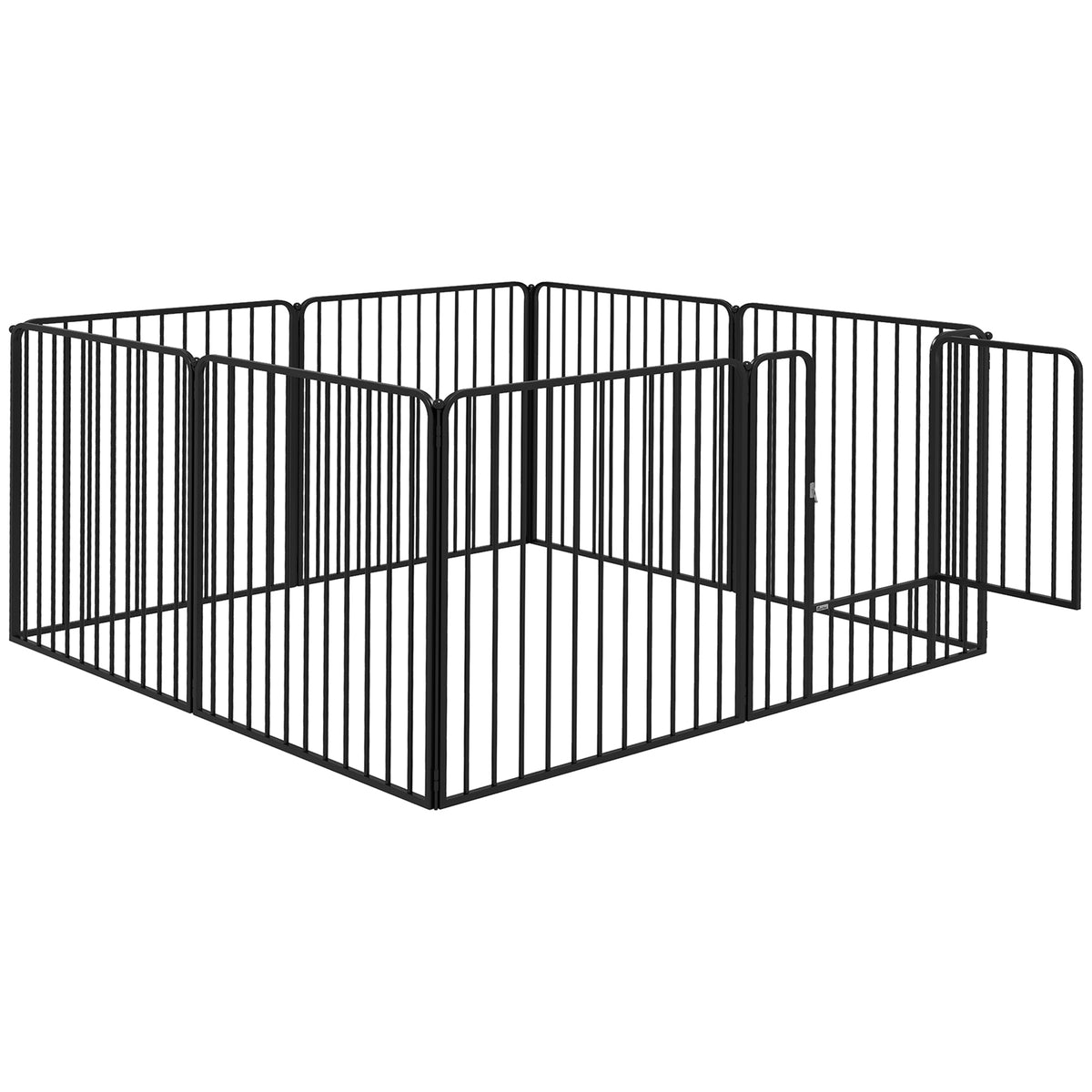 Eight-Panel Dog Playpen for Indoor & Outdoor Use – 80cm