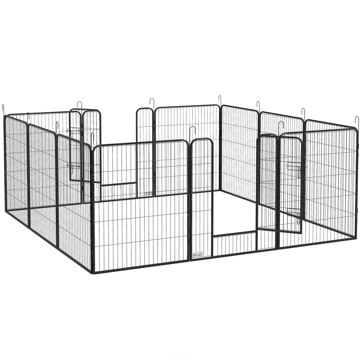 Twelve-Panel Puppy Playpen for Indoor & Outdoor Use – 80 × 100cm