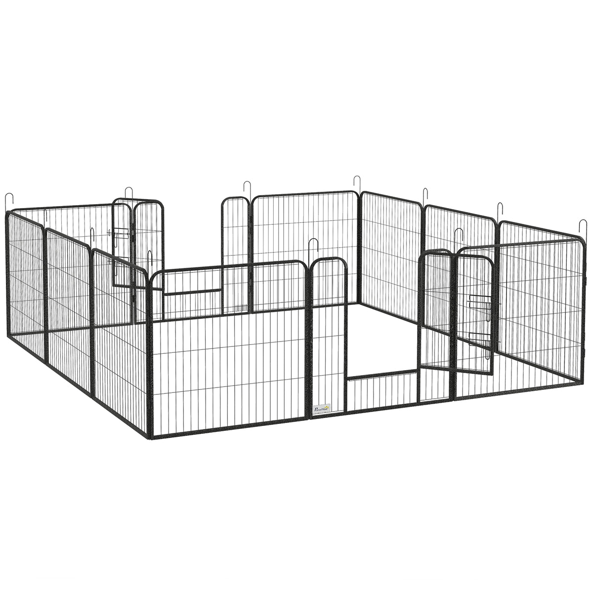 12-Panel Puppy Playpen for Indoor & Outdoor Use