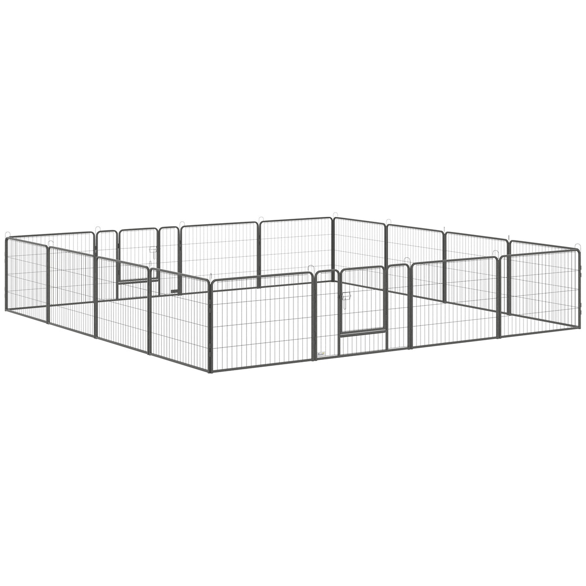 16-Panel Puppy Playpen for Indoor & Outdoor Use