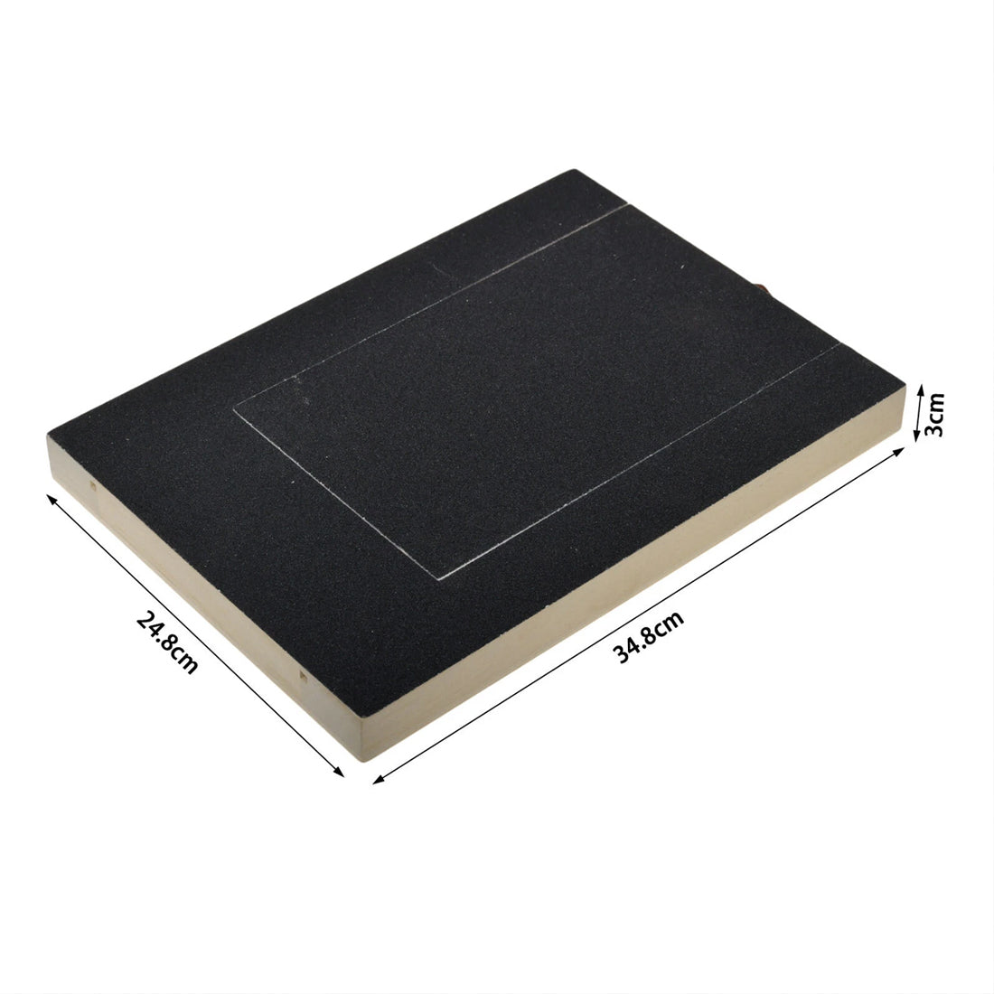 Wooden Dog Nail Scratch Board with Treat Box – 34.8 × 24.8cm – Style: A
