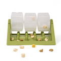 Rotating Treat Puzzle Feeder for Dogs & Cats – 21 × 18 × 13cm – Colour: Green