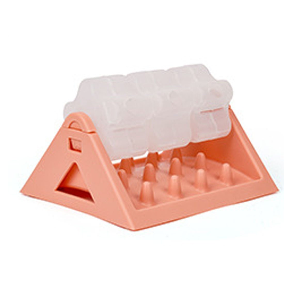 Rotating Treat Puzzle Feeder for Dogs & Cats – 21 × 18 × 13cm – Colour: Pink