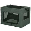 PawHut Fabric Pet Carrier with Cushion & Storage Bag – Grey – Style: A
