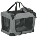 Folding Oxford Fabric Pet Carrier Bag – Grey