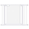 Pet Safety Gate with Extension Kit – White, 75–103cm