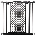 Pressure-Fit Auto-Close Dog Gate with Double Locking – 74–80cm