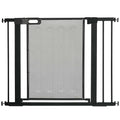 Pressure-Fit Safety Gate with Extension Kit – Black, 75–103cm