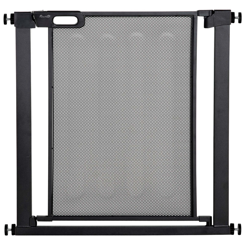 Auto-Close Dog Safety Gate – Black