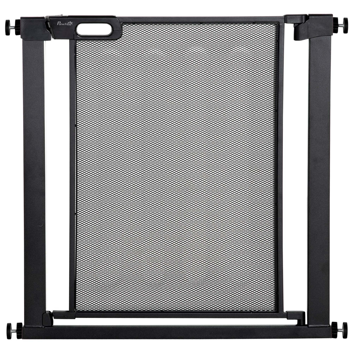 Auto-Close Dog Safety Gate – Black