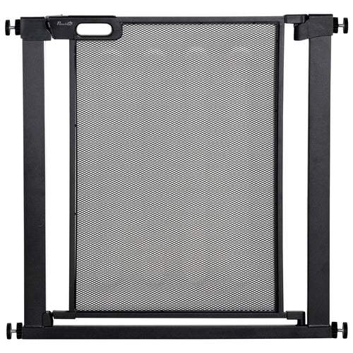 Auto-Close Dog Safety Gate – Black