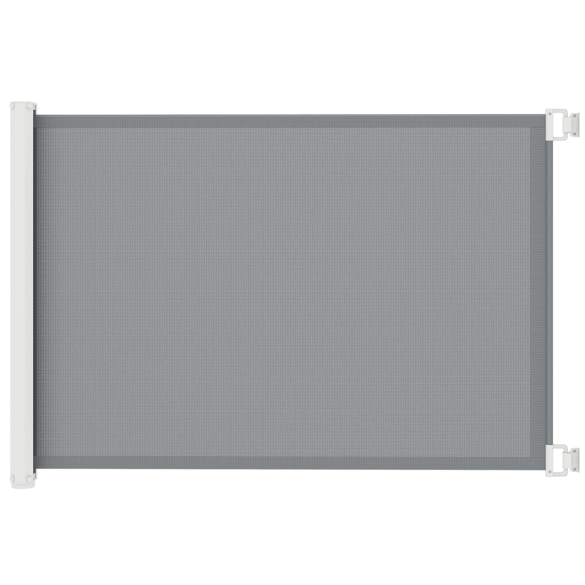 Retractable Pet Safety Gate – Grey
