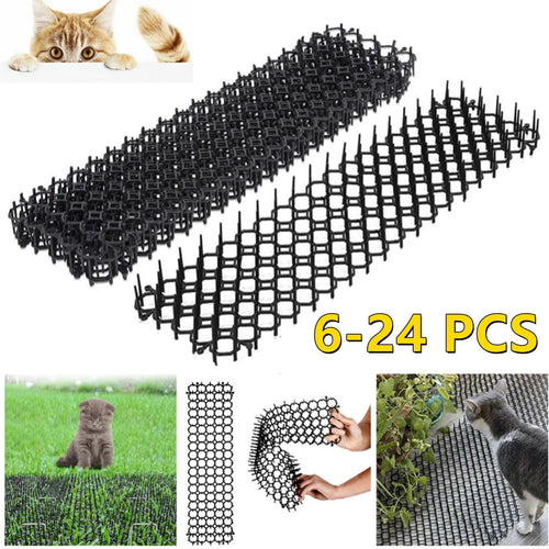 Animal Deterrent Spike Mats – 6-Pack