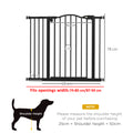 Auto-Close Metal Pet Gate – 74–80cm or 87–94cm