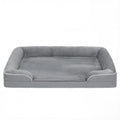 Dog Sofa Bed with Machine-Washable Cushion – Grey