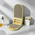 L-Shaped Cardboard Cat Scratcher & Lounge Board with Ball Toys – Variant: A