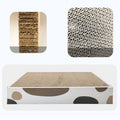 Cardboard Cat Scratcher Pads with Box – 3 Pack – Style: A