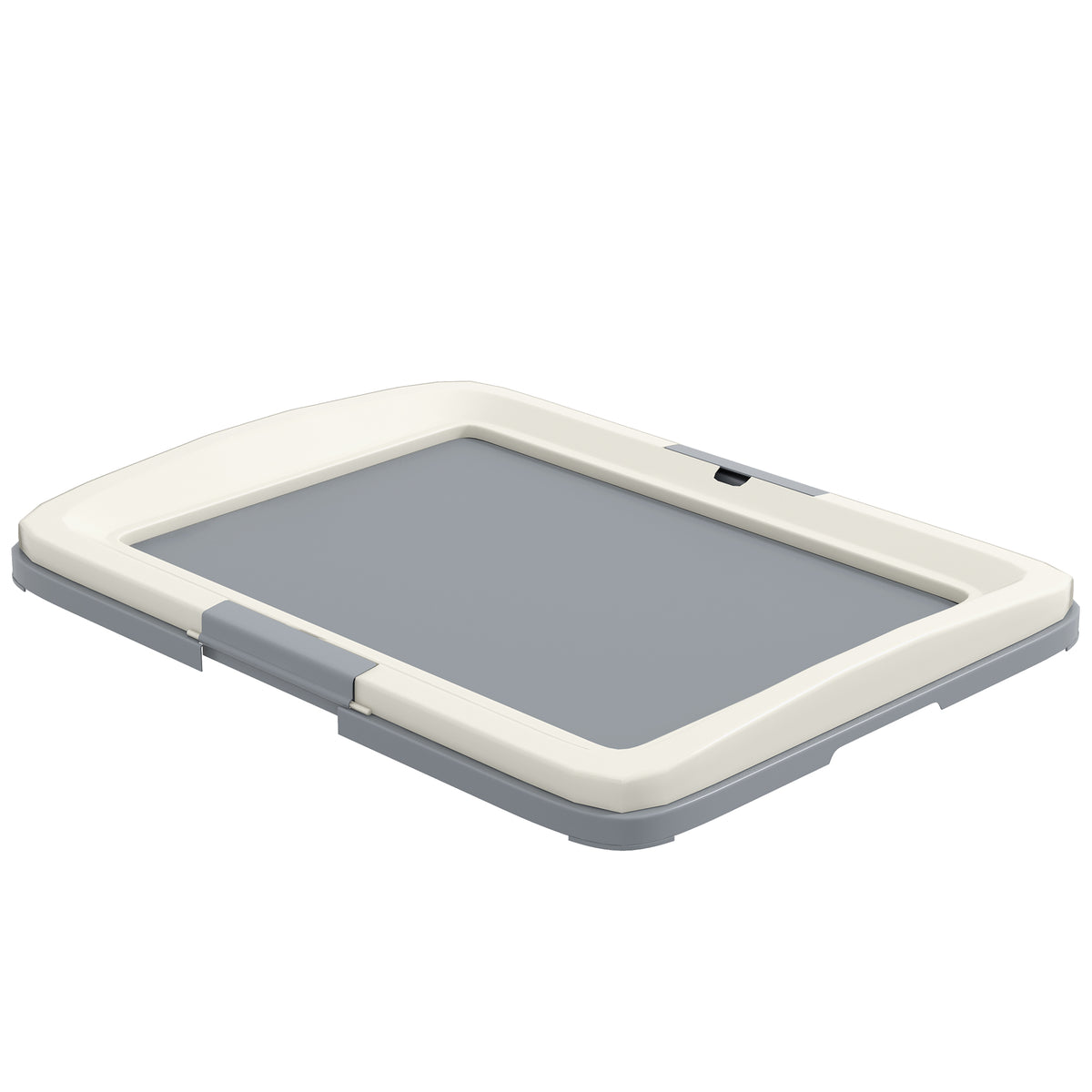 PawHut Dog Toilet Tray with Detachable Frame – 63 × 49 × 6cm – Style: A