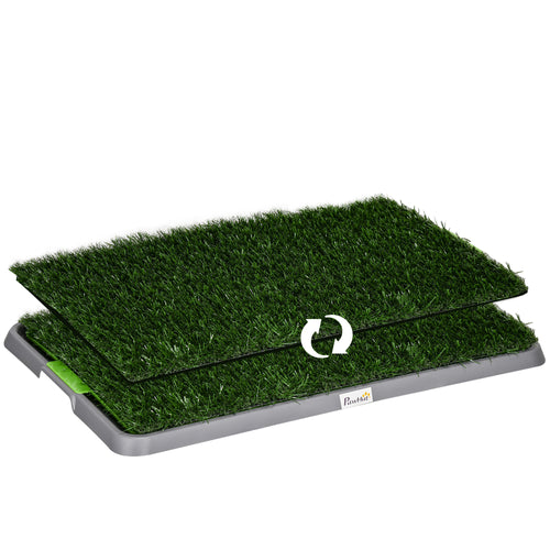 Artificial Grass Dog Toilet Trays – 2 Pack, 67 × 41cm