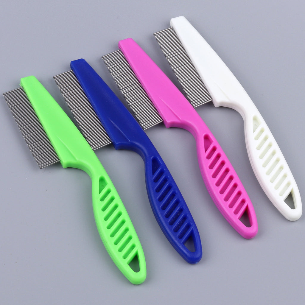Fine tooth cat and dog flea comb