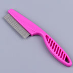 Pink flea comb