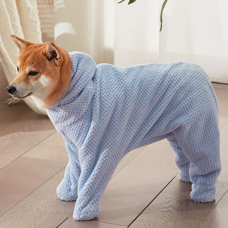 Single cotton pet towel
