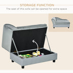 Pet sofa chair with storage – image 4