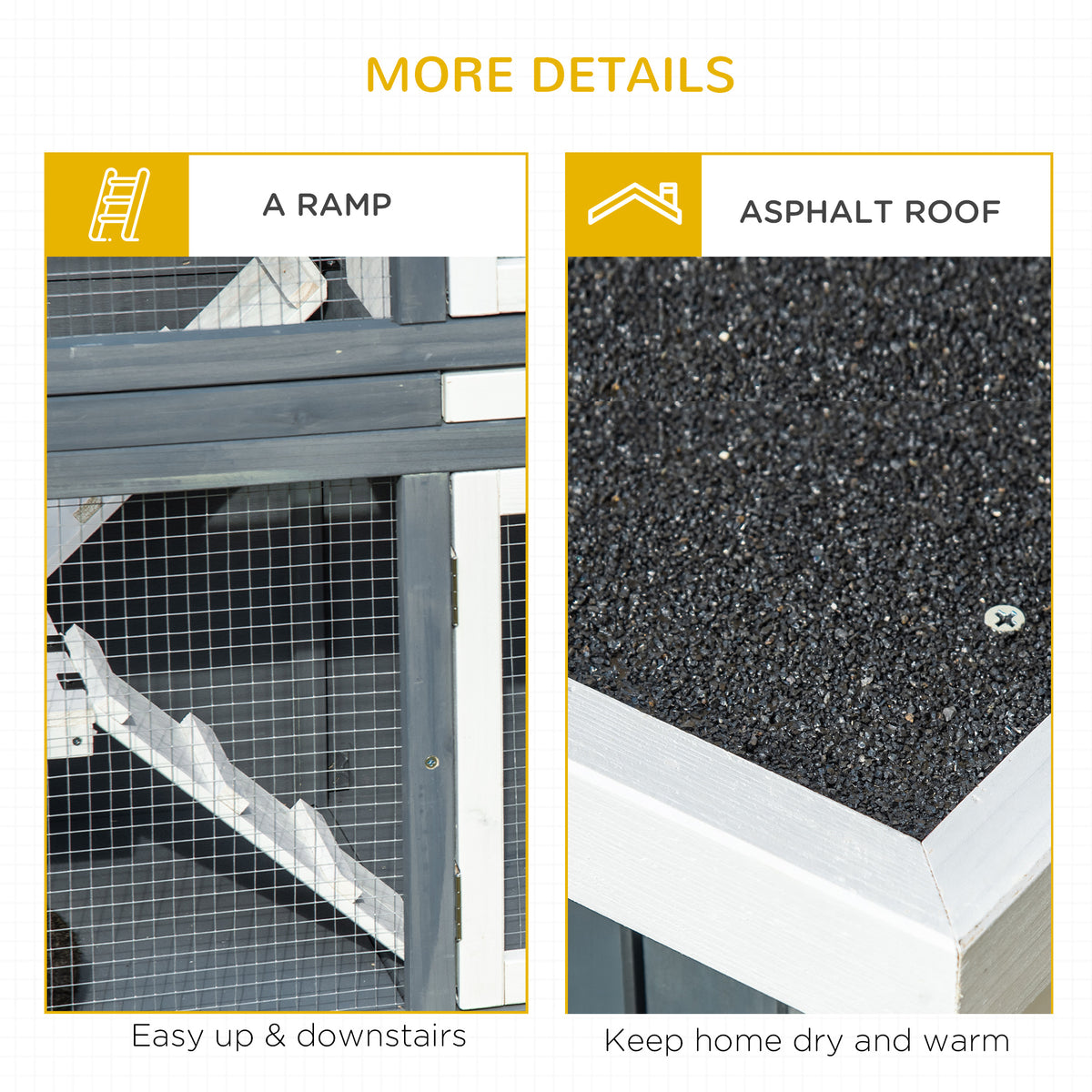 Two-tier rabbit hutch – image 3