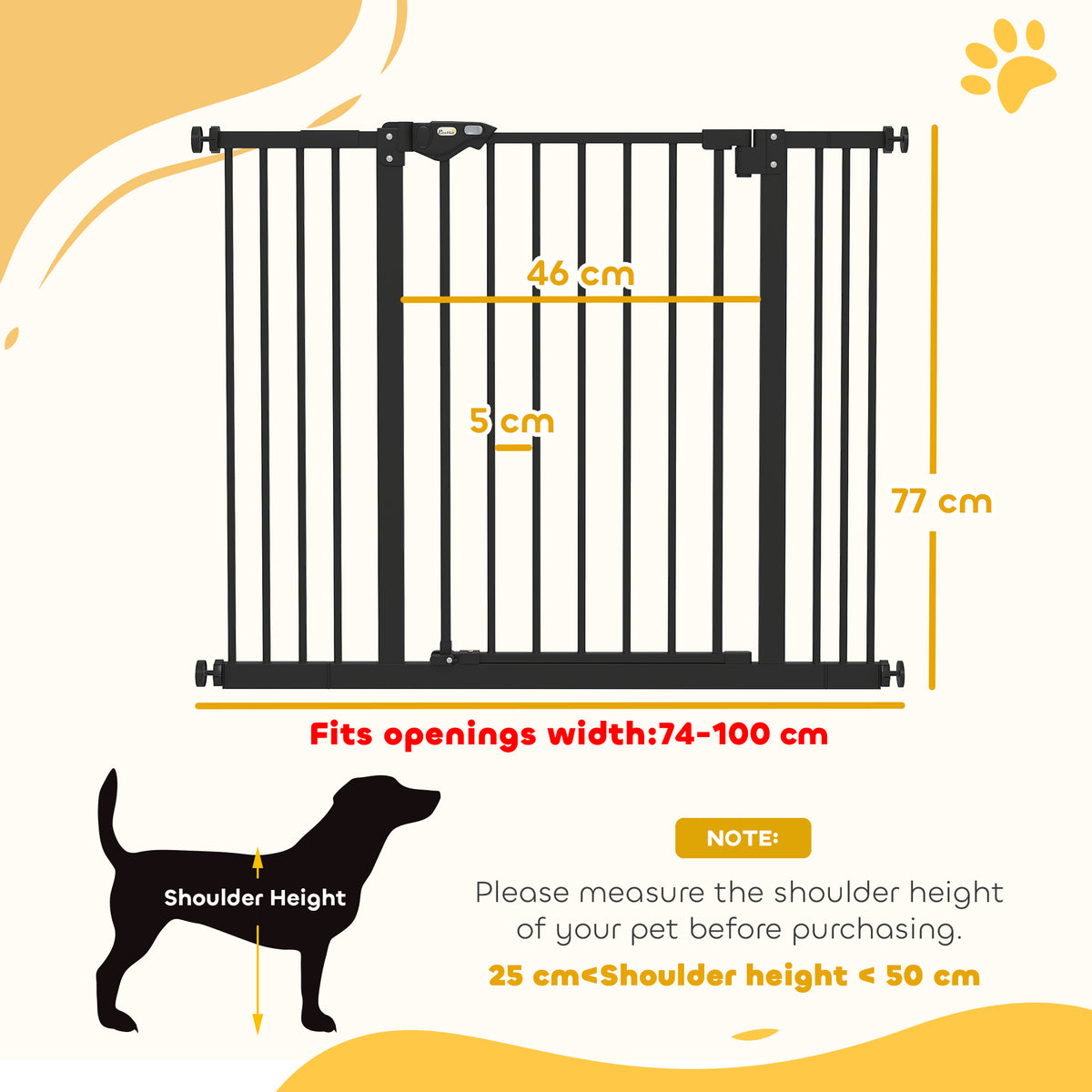 Adjustable dog gate – image 5