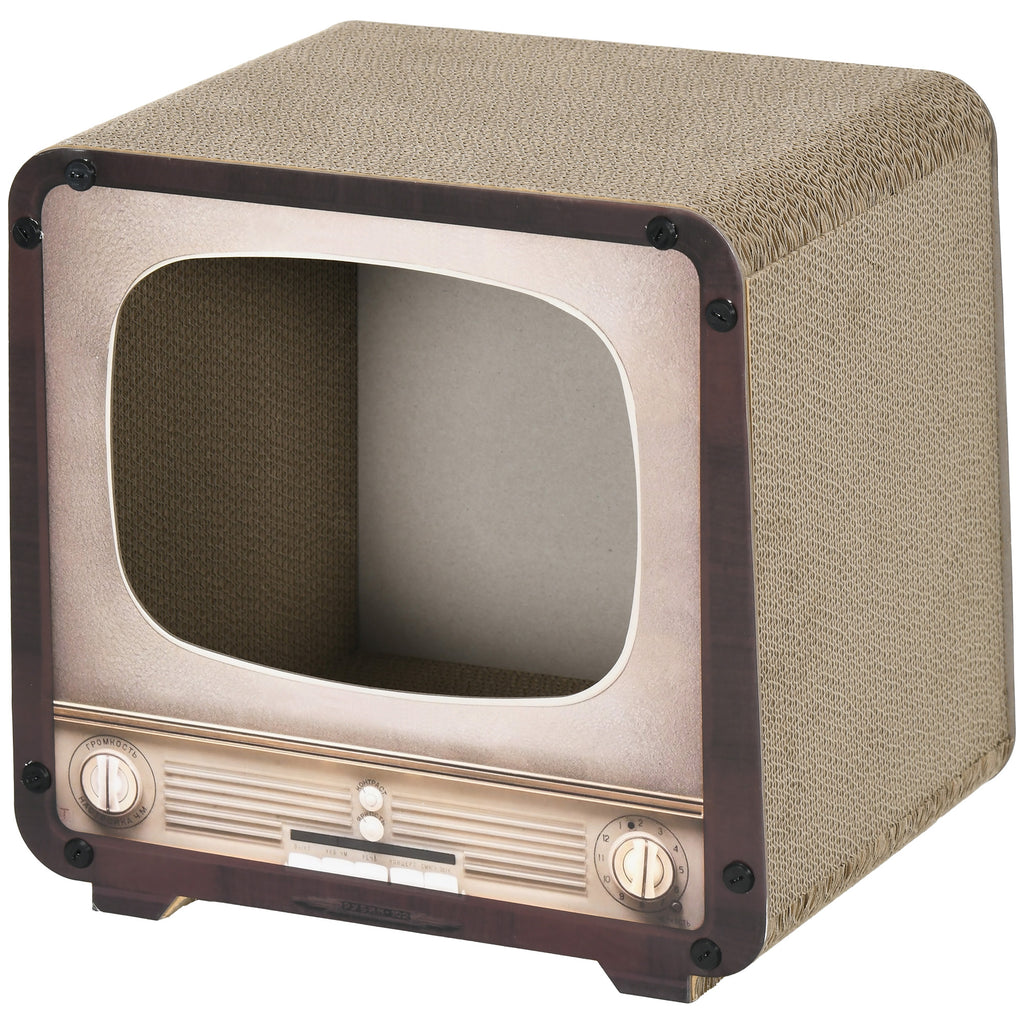 TV-shaped cat scratcher house – image 4