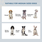 Raised stainless steel dog bowls – image 2