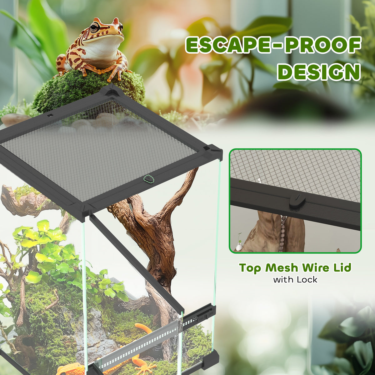 12L reptile vivarium – image 3