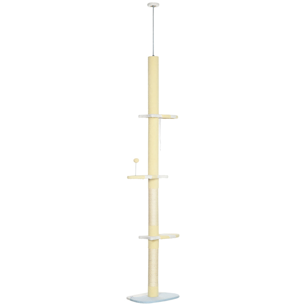 Adjustable floor-to-ceiling cat tree – image 3