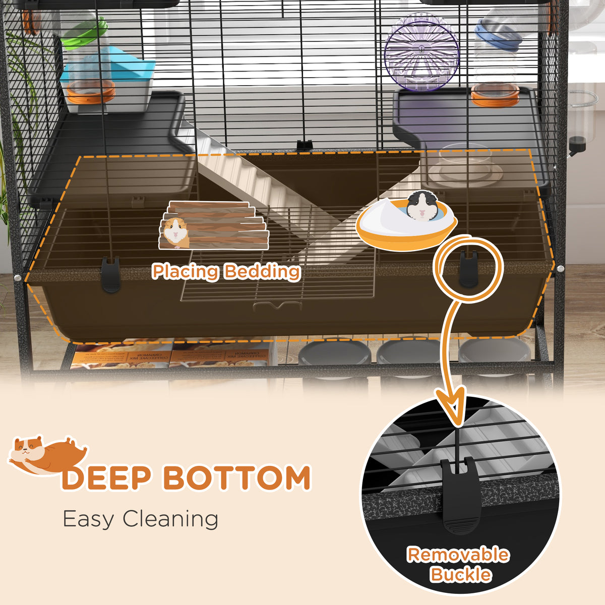 Large hamster and gerbil cage – image 3