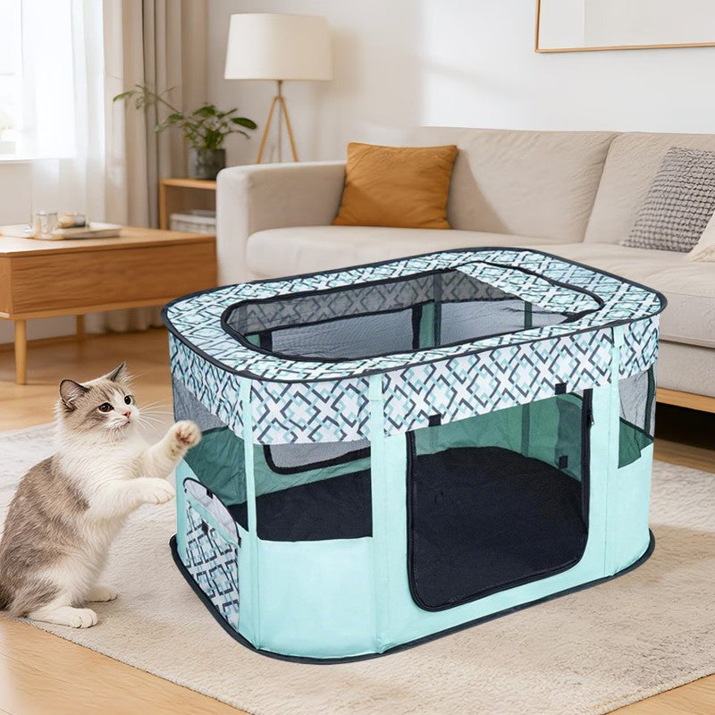 Foldable fabric pet playpen – image 4