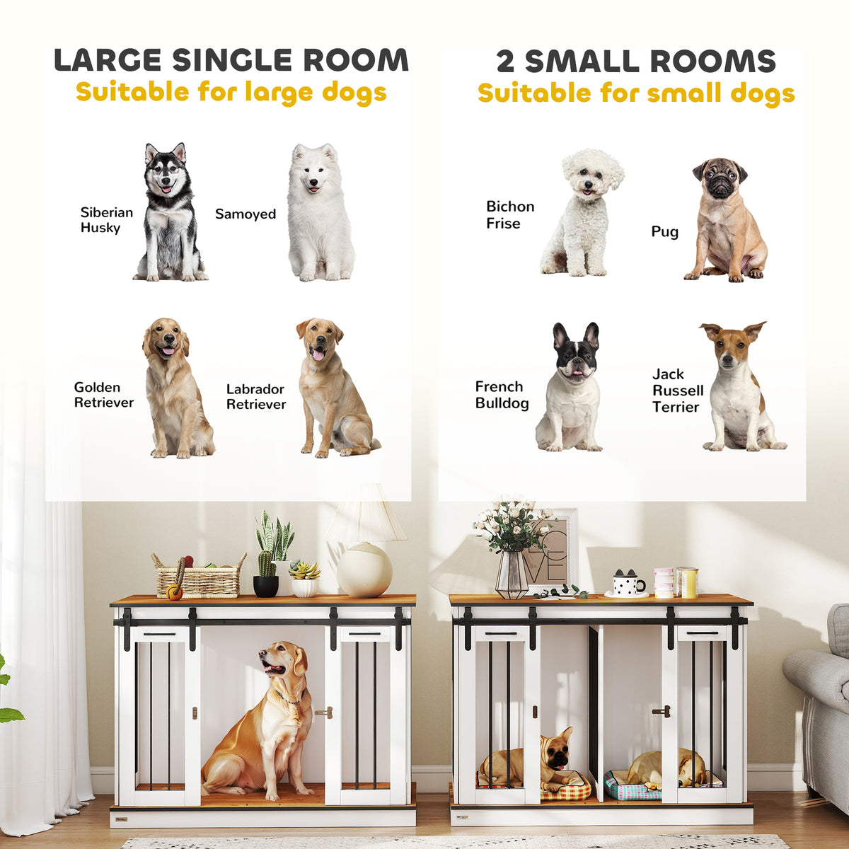 Dog crate furniture – image 1