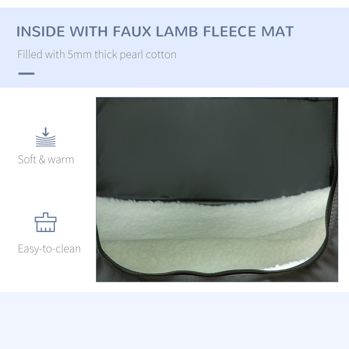Pet carrier with cushion for small dogs – image 3