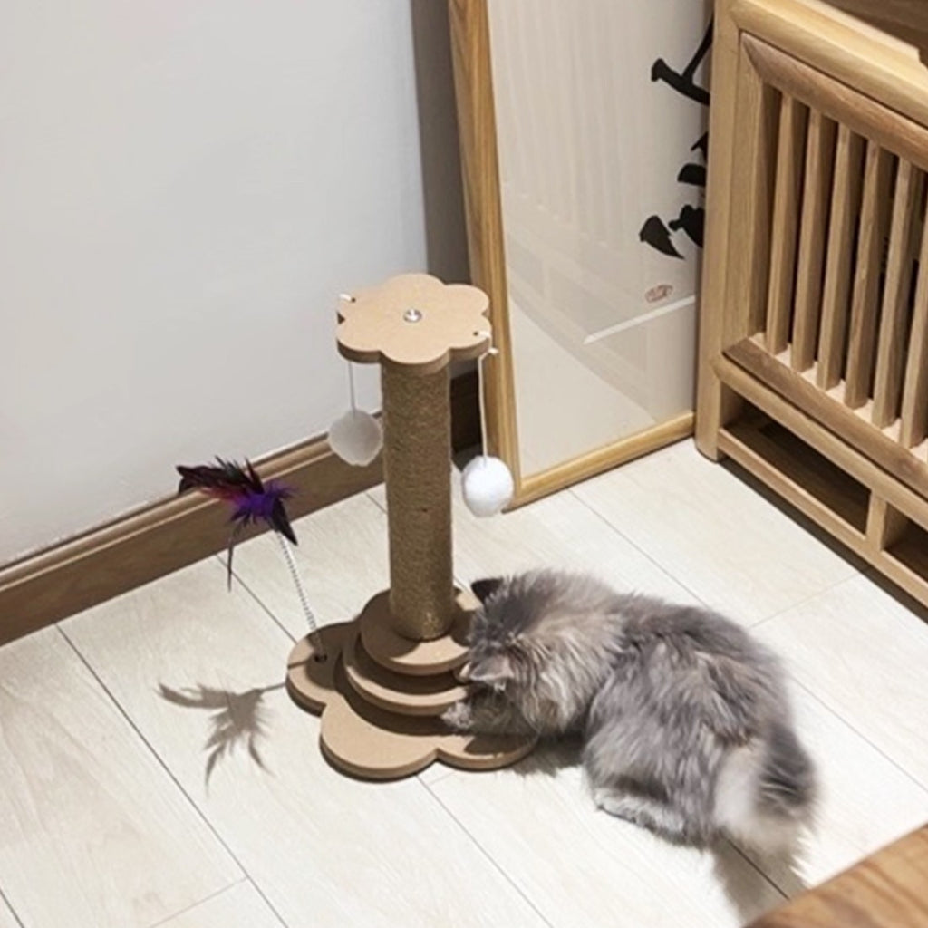 Cat Scratching Post with Ball Track – 46cm – product view 4