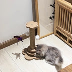 Cat Scratching Post with Ball Track – 46cm – product view 4