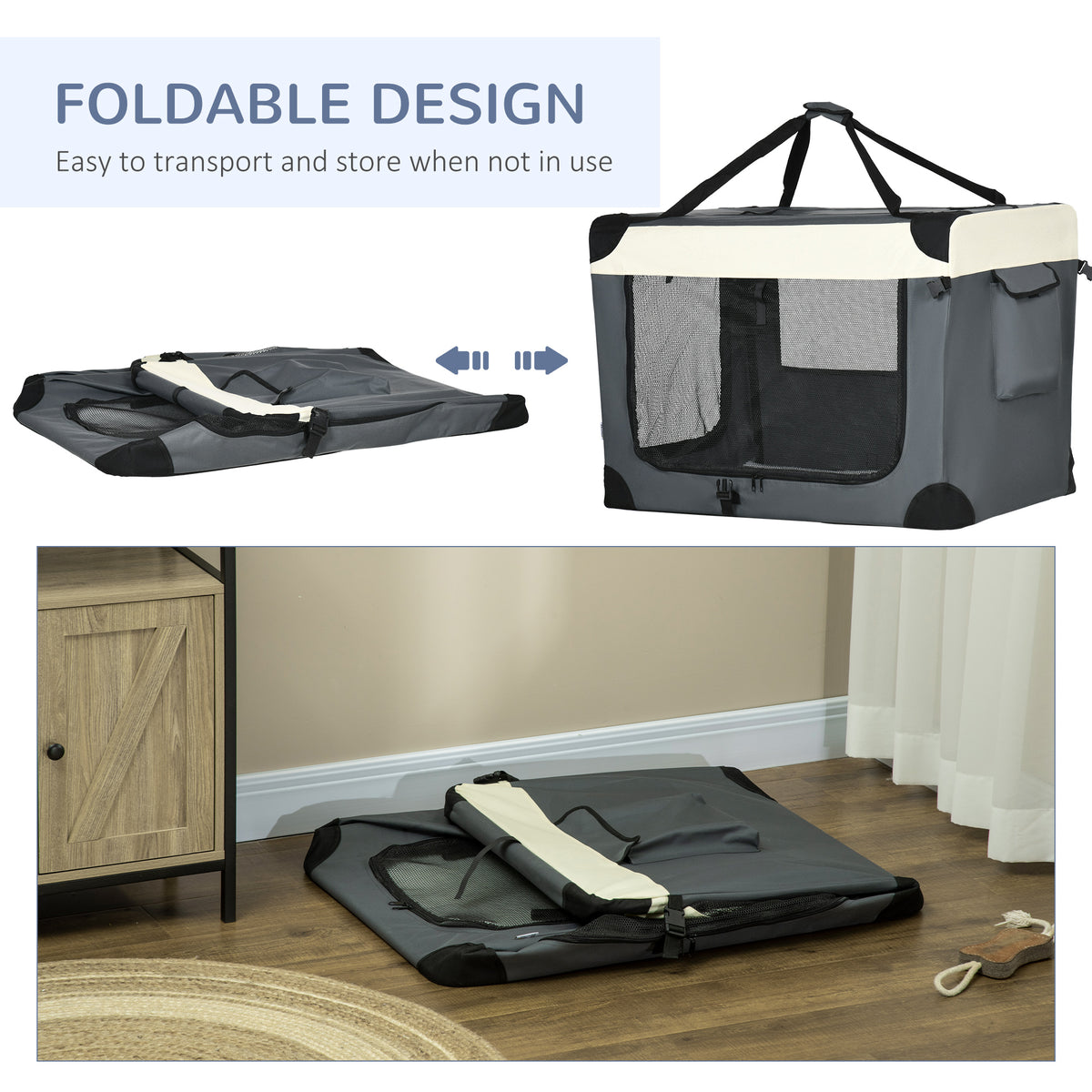 Folding pet carrier – image 3