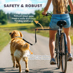 PawHut Bicycle Dog Lead with Elastic Section – product view 5