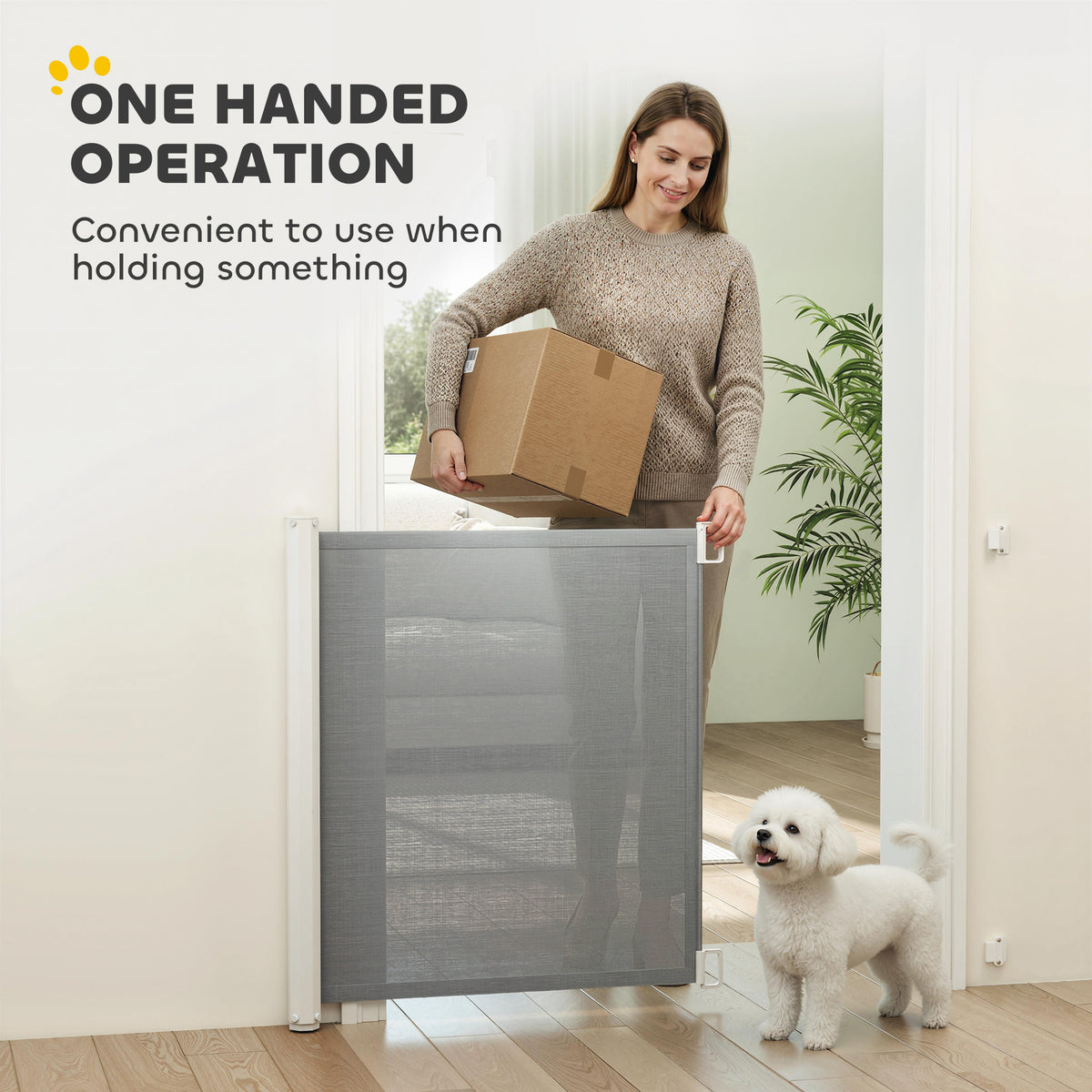 Retractable pet safety gate – image 4