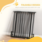 Folding three-panel pet gate – image 5
